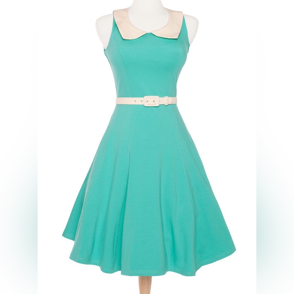 Pinup Couture Mint Georgia Peaches Dress